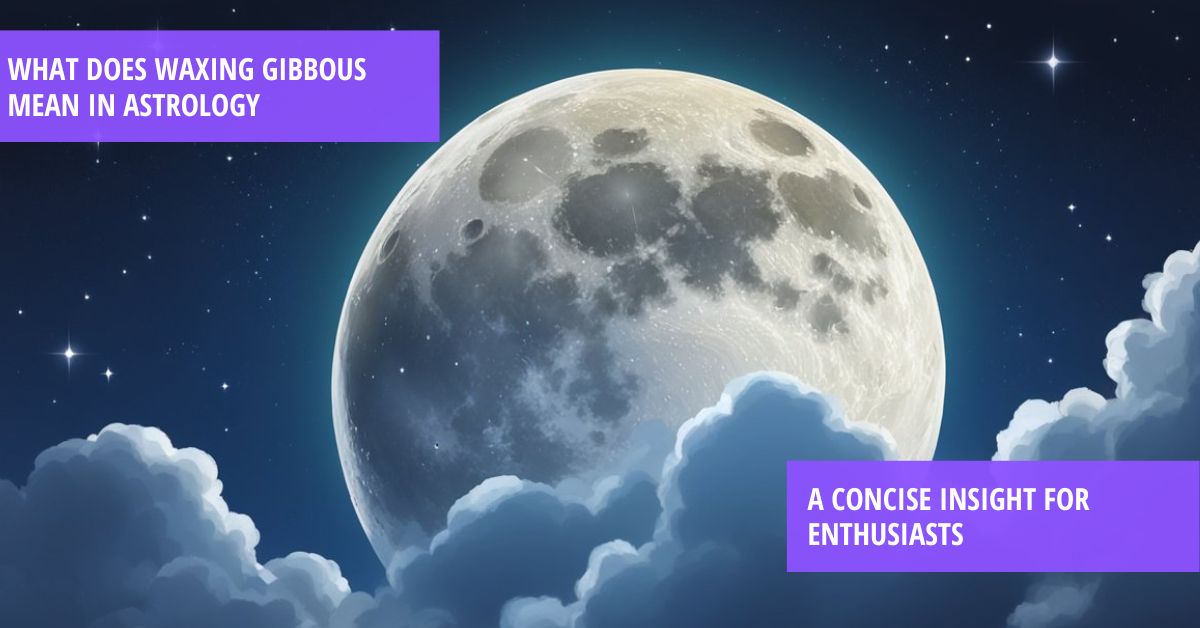 What Does Waxing Gibbous Mean in Astrology A Concise Insight for