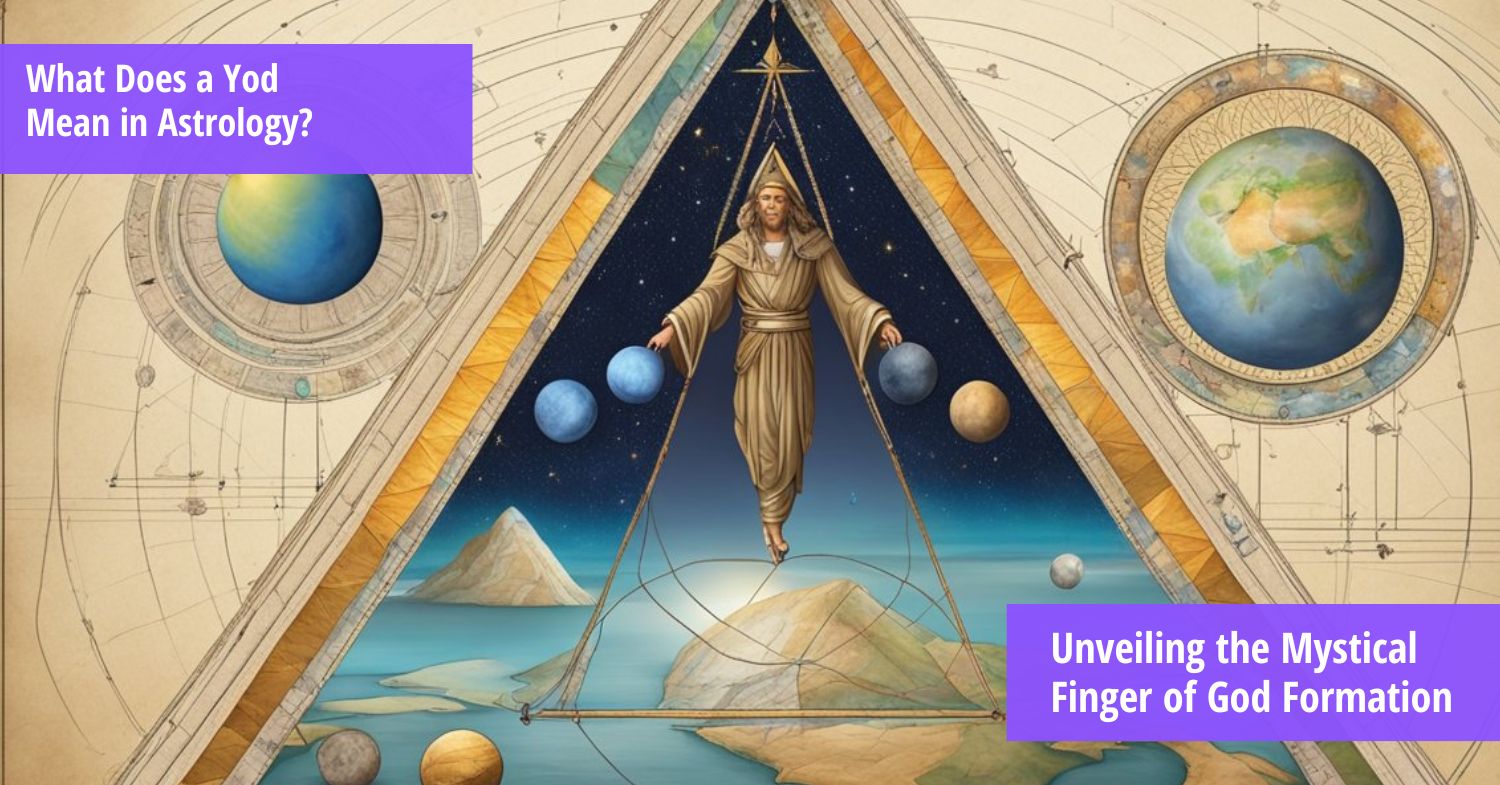 What Does a Yod Mean in Astrology Unveiling the Mystical Finger of God